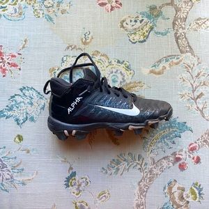 Black Nike football cleats